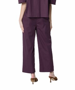 Cropped dames broek paars