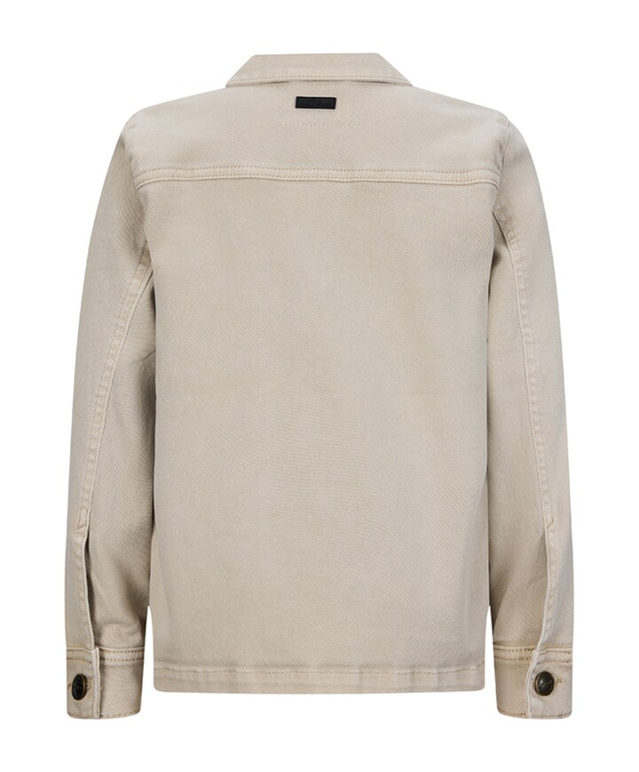Jeansjack beige