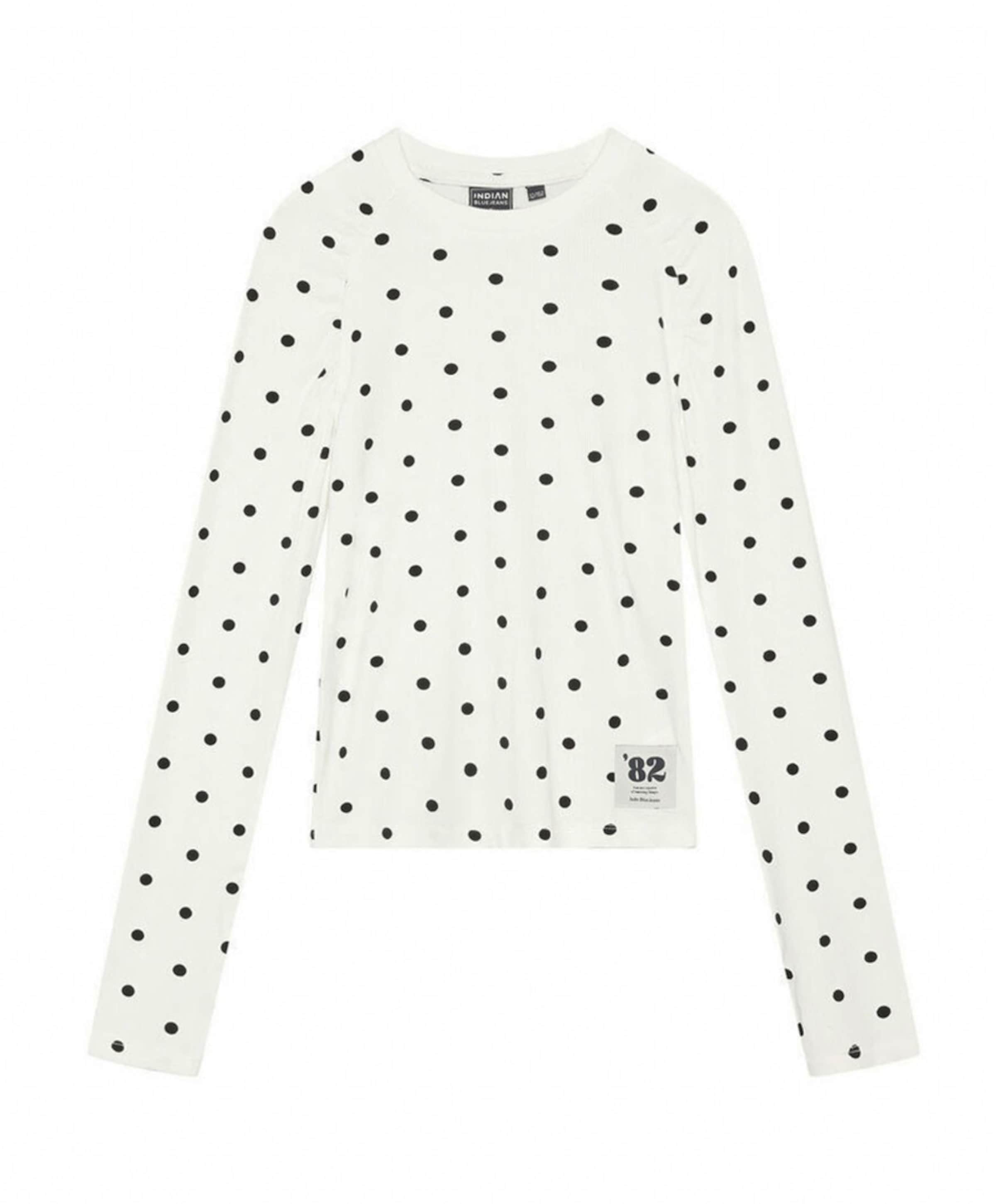 Meisjes longsleeve wit
