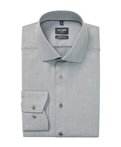 Heren overhemd extra lange mouw groen