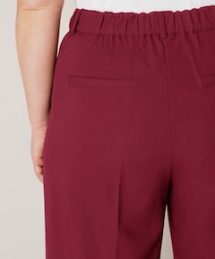 Yunia dames broek bordeaux