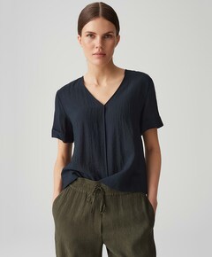 Blouse blauw