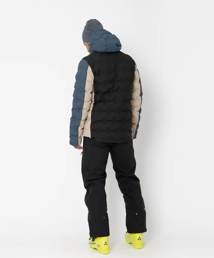 Heren ski-jas blauw