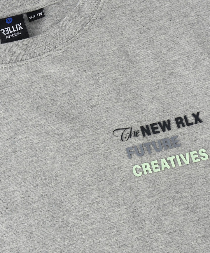 Jongens t-shirt grijs