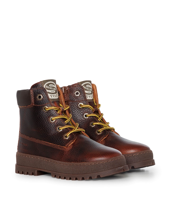 jongens boots bruin