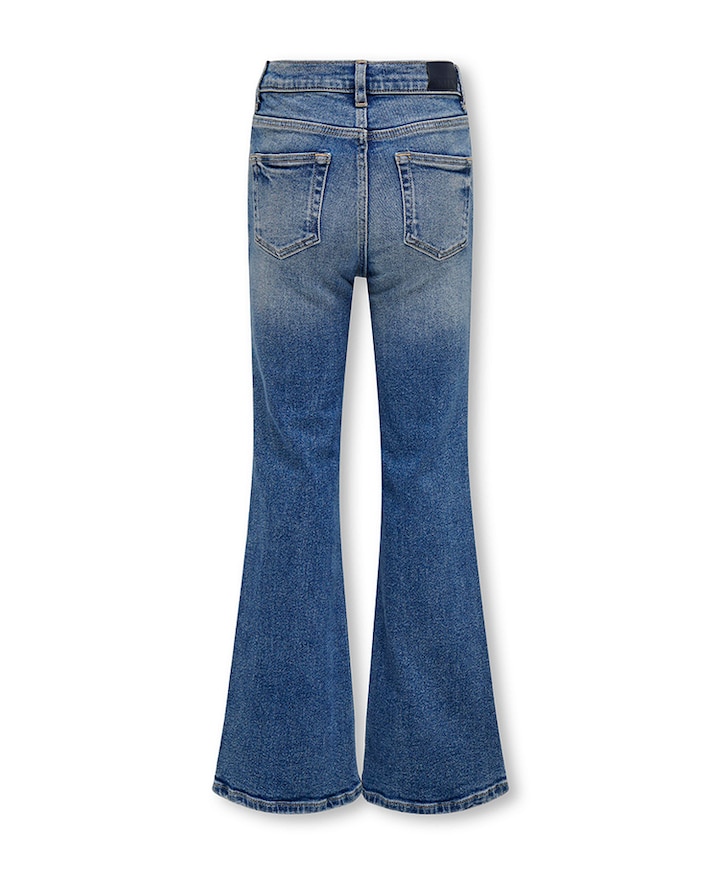 KOGJUICY LIFE FLARED DNM CRO557 NOO meisjes jeans blauw