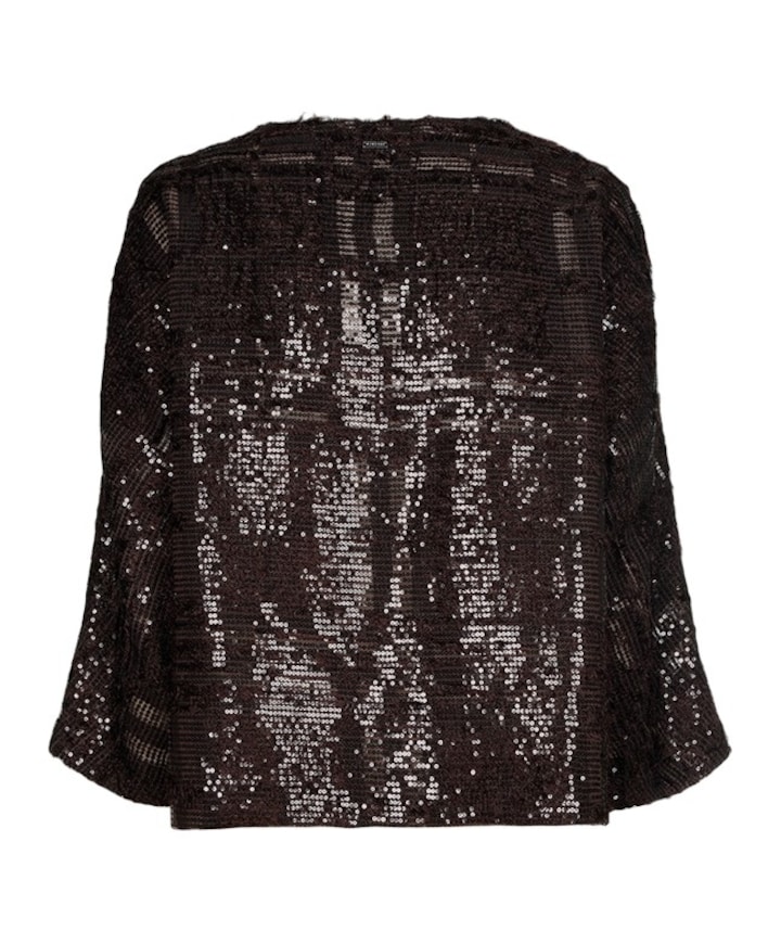 Dames blouse bruin