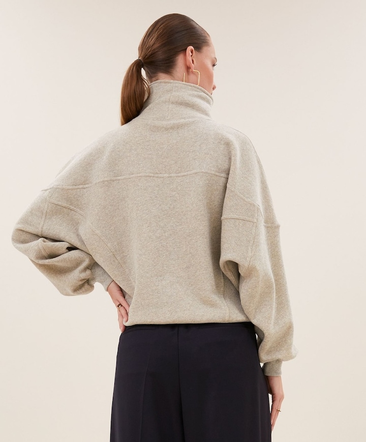 Dames sweater goud