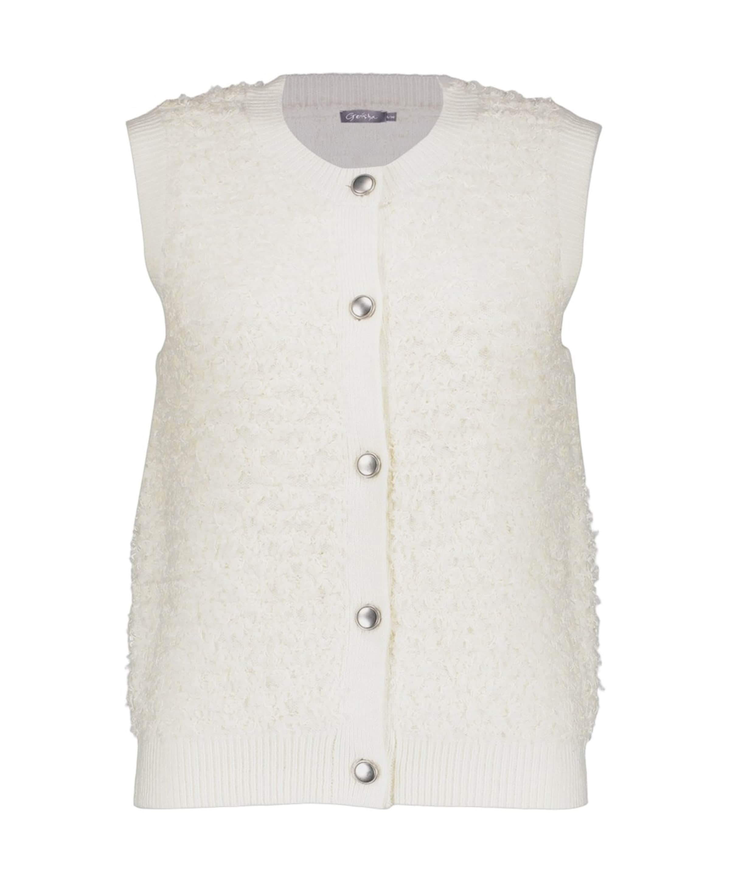Dames gilet ecru