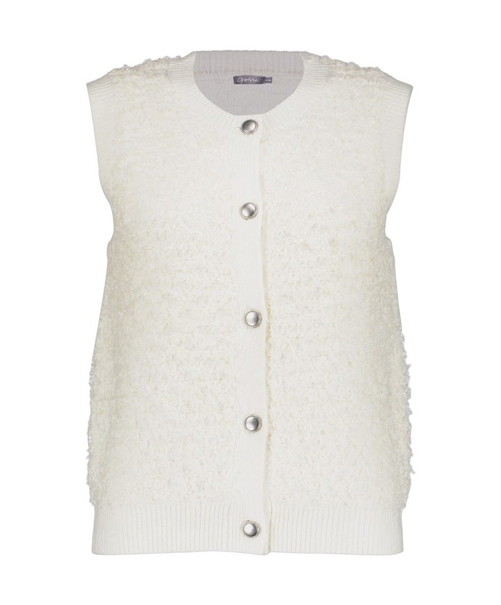 Dames gilet ecru