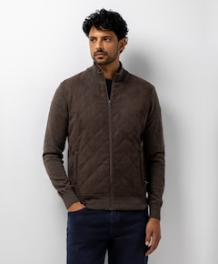 Heren vest bruin
