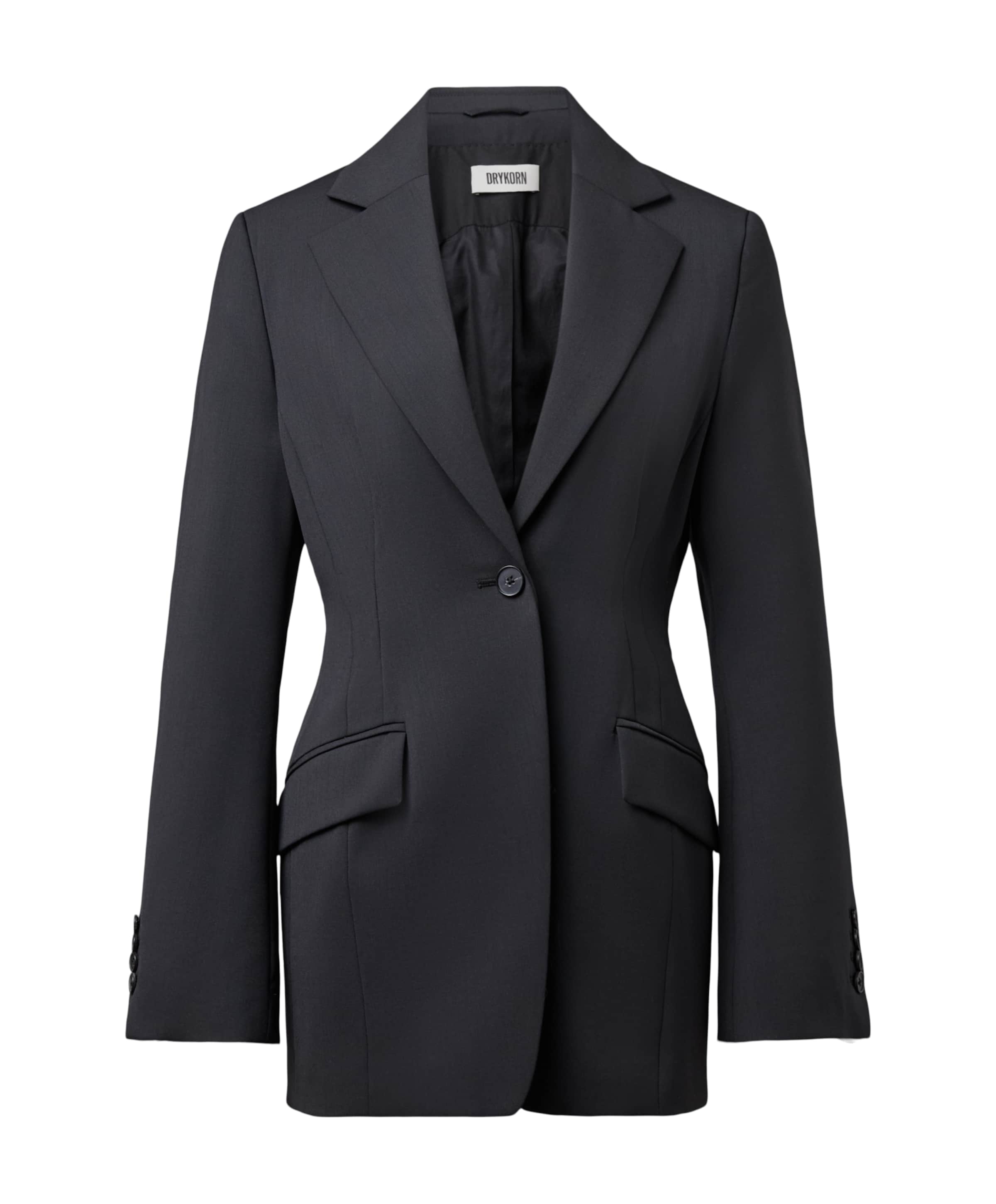 Dames blazer zwart