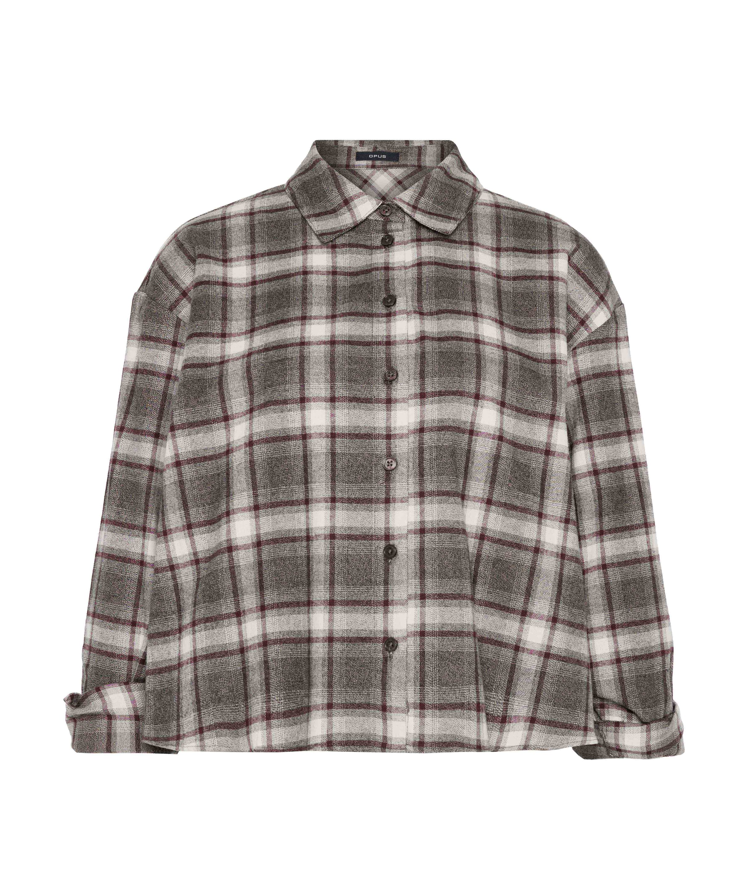 Dames blouse bruin