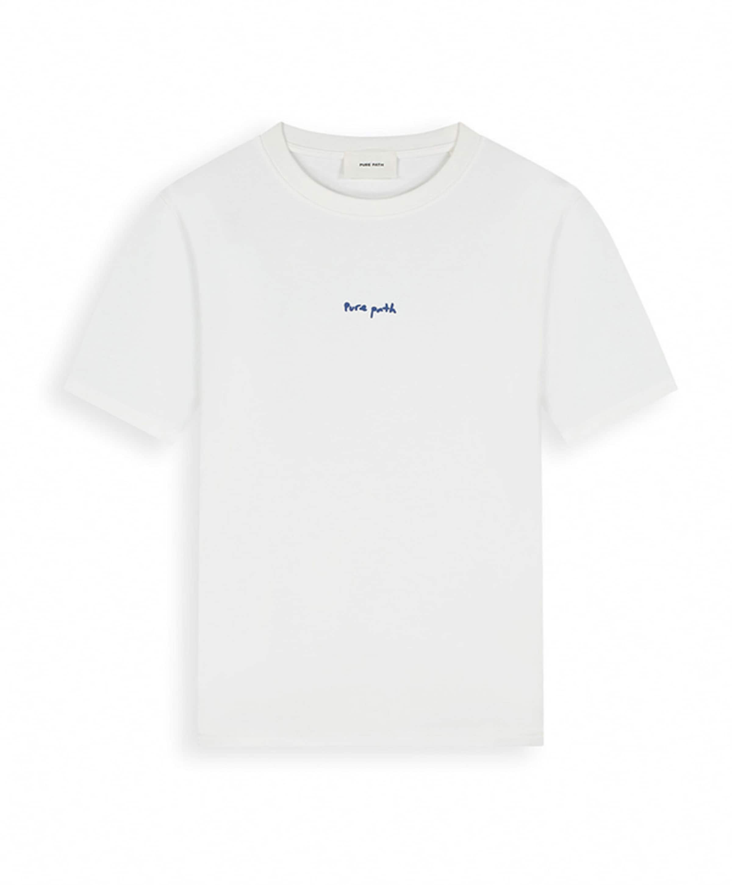 Heren T-shirt ecru