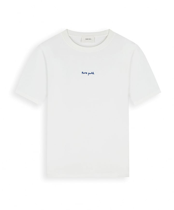 Heren T-shirt ecru
