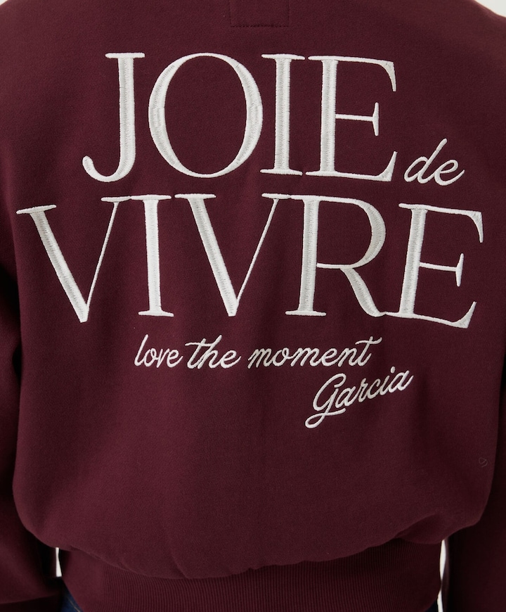 Meisjes sweater bordeaux