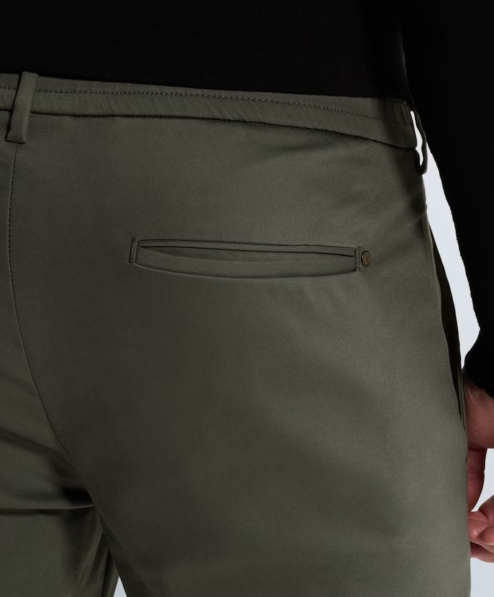 CYLAS TAPERED CHINO MEGDA POWER heren broek groen
