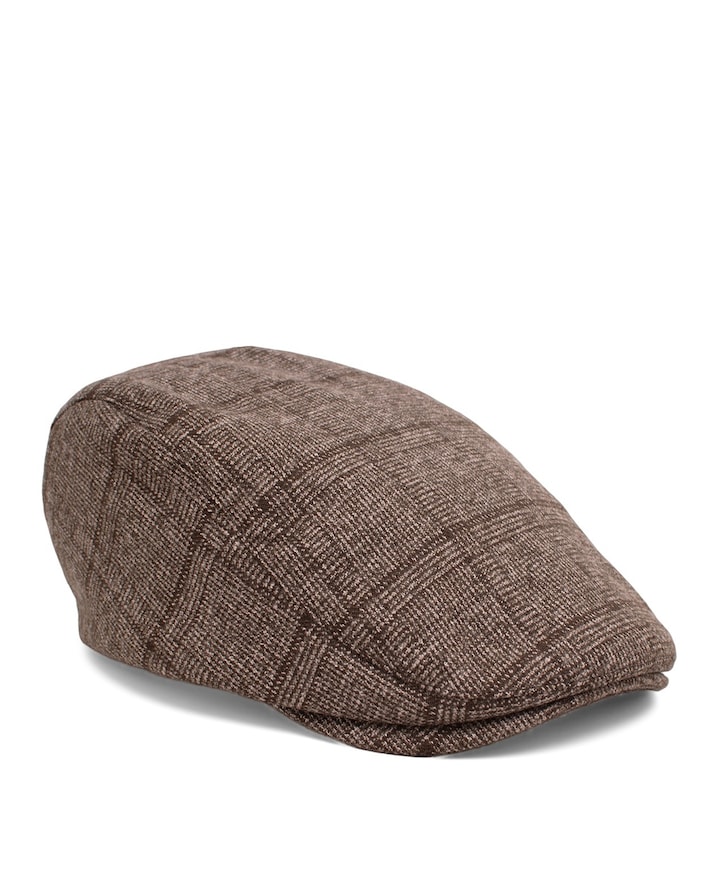 Heren cap bruin