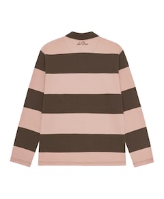 Heren polo bruin