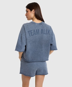 Dames T-shirt blauw