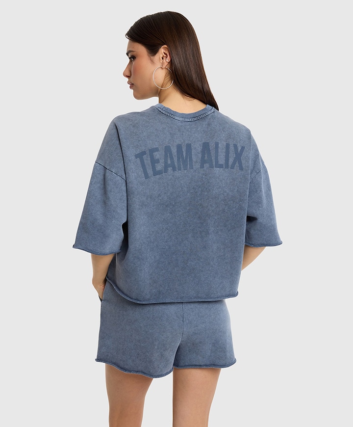 Dames T-shirt blauw