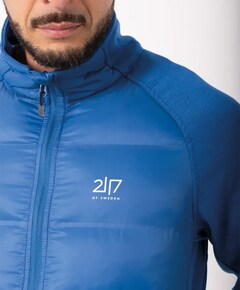 Heren ski-jas blauw