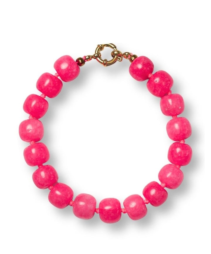 Dames armband roze