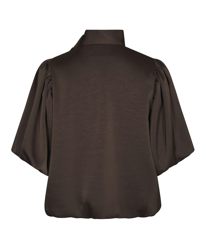 Dames blouse bruin