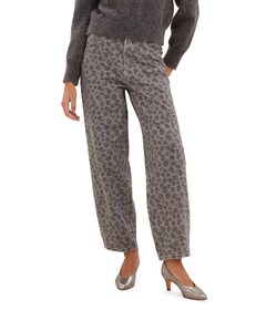 lew grey cheetah broek grijs