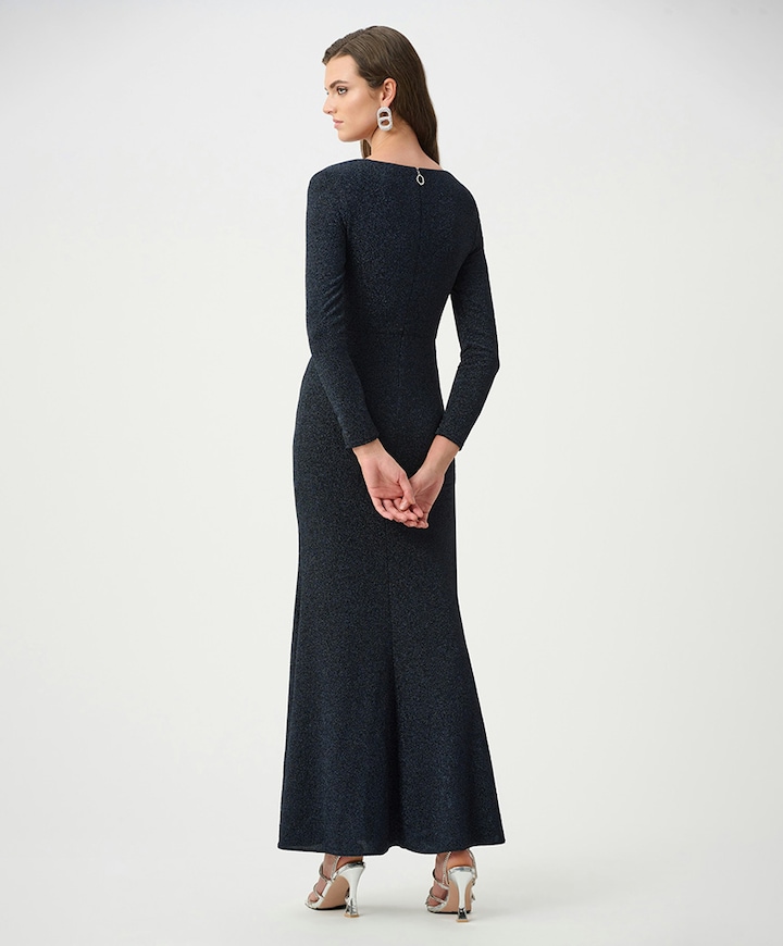 Dames jurk blauw