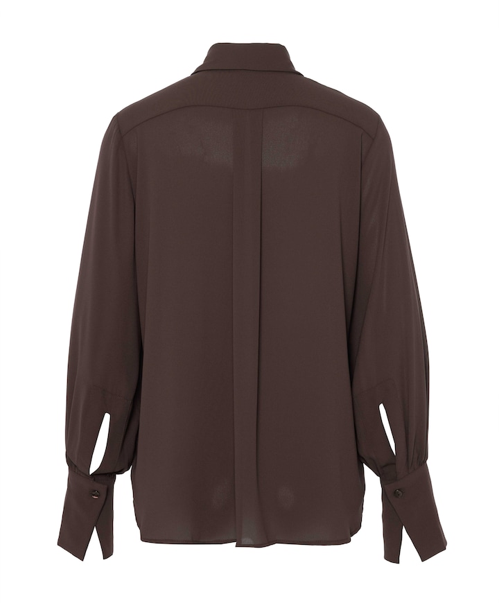 Dames blouse bruin