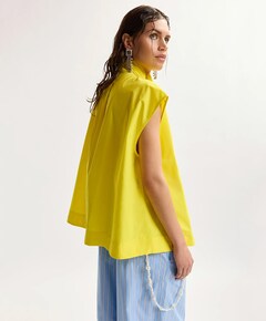 Dames top geel
