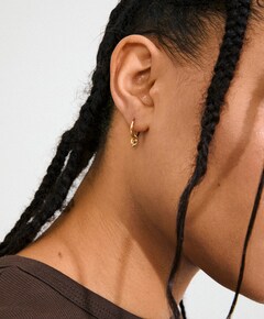 Dames oorbellen goud