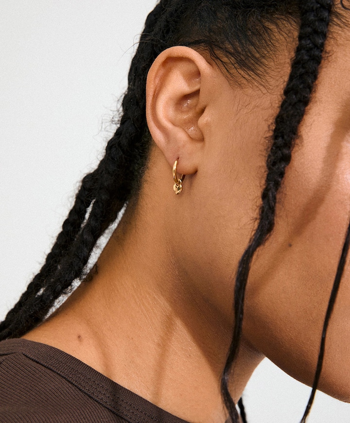 Dames oorbellen goud