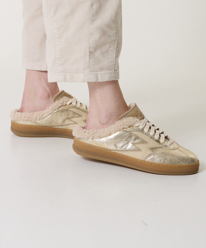 dames sneakers goud