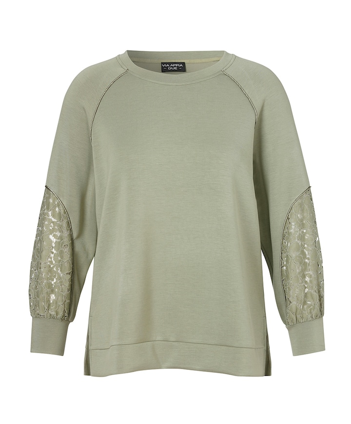 Dames sweater groen