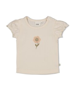 Meisjes T-shirt ecru