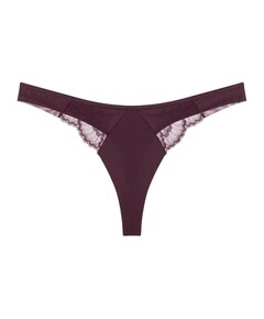 Dames string bordeaux
