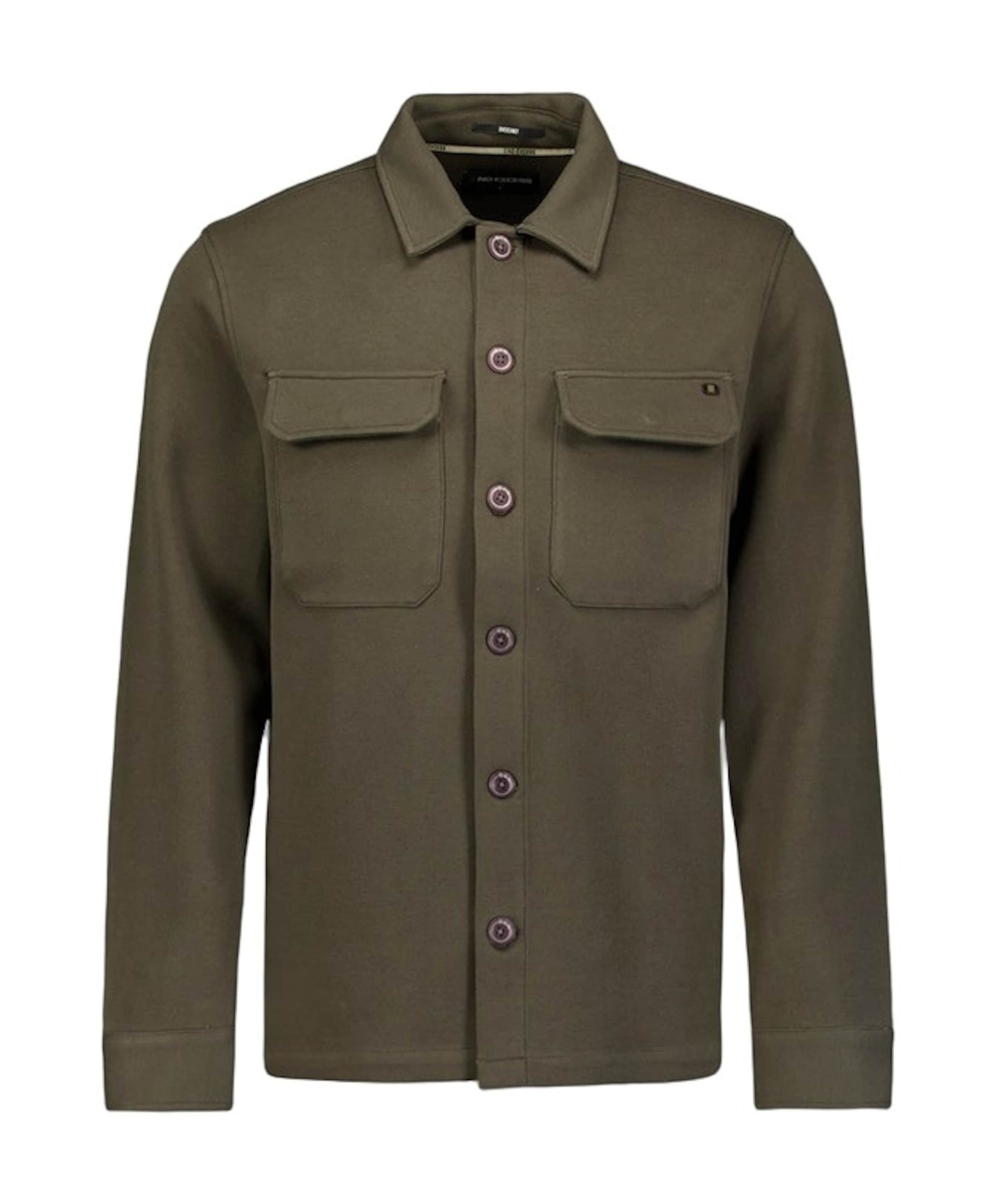 Heren overshirt groen