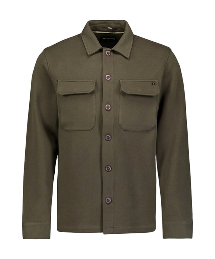 Heren overshirt groen