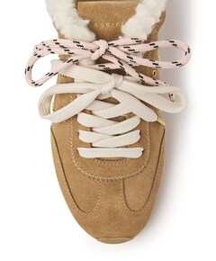 Billy Lou Fur dames sneakers beige