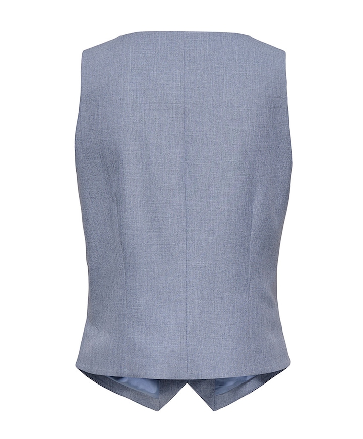 Dames gilet blauw