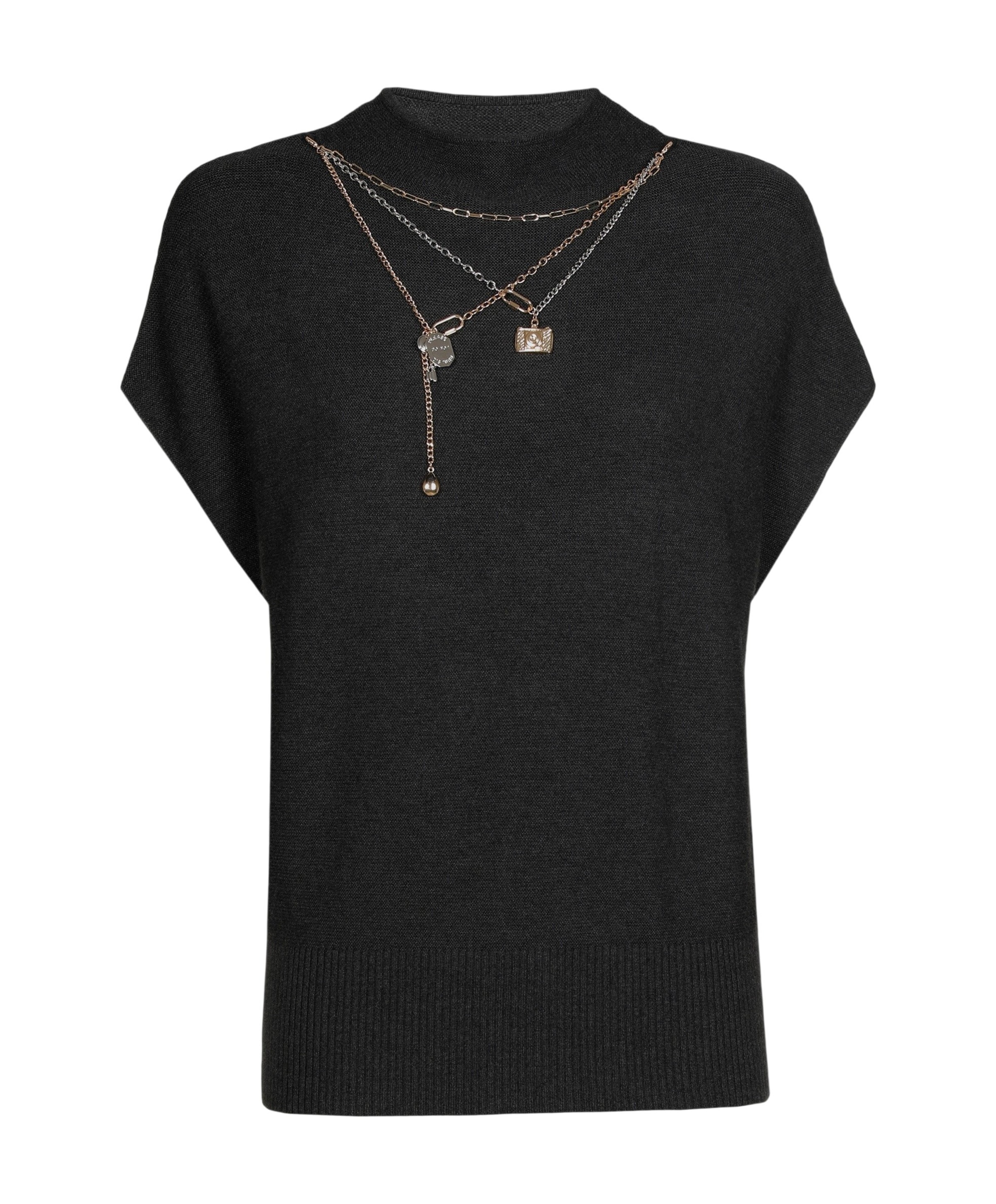 Dames top grijs