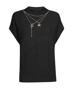Dames top grijs