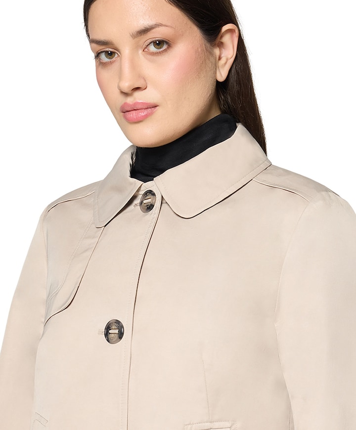 Dames jas beige