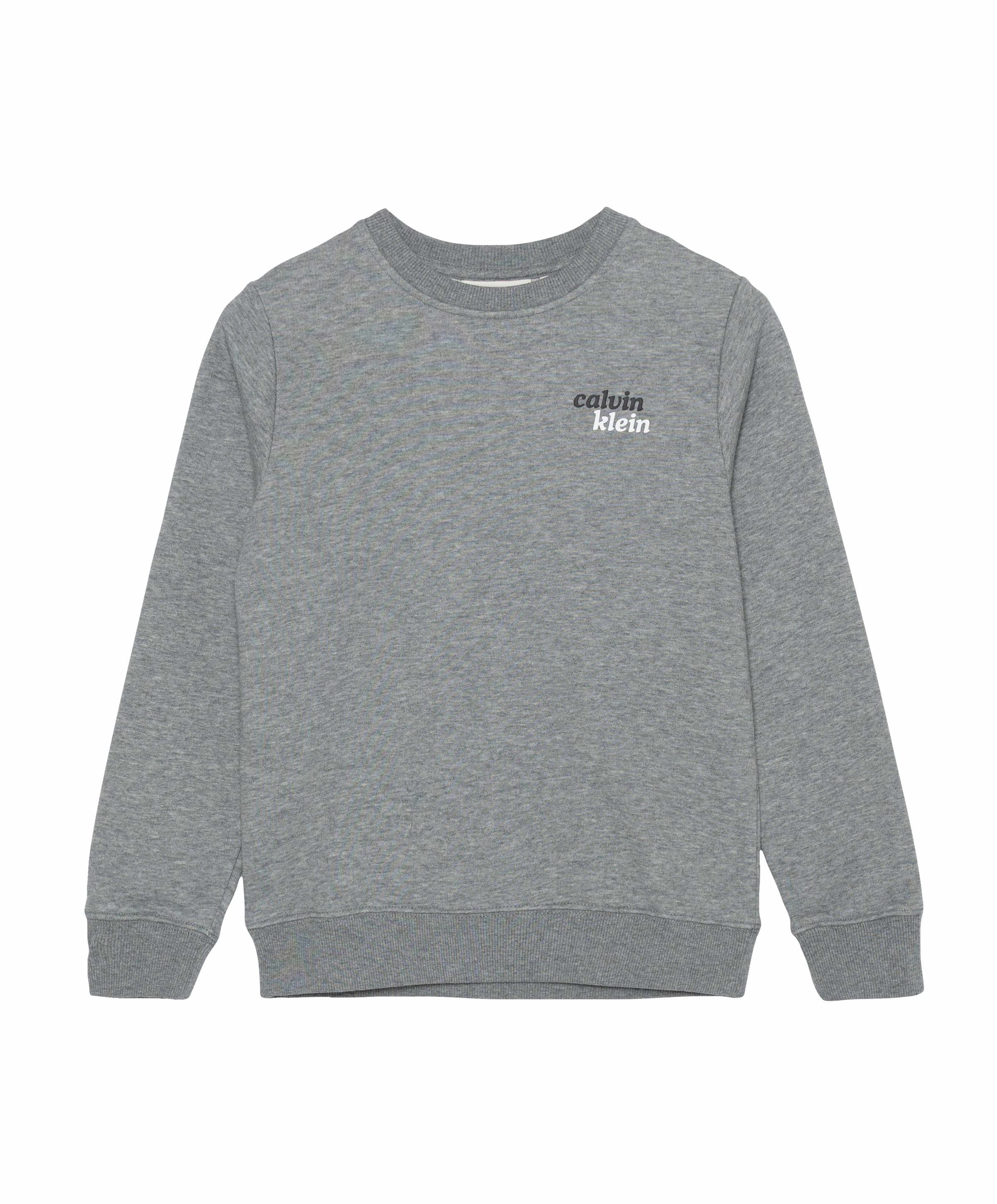 Jongens sweater grijs