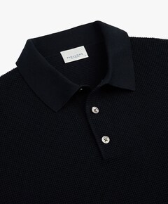 Heren polo blauw