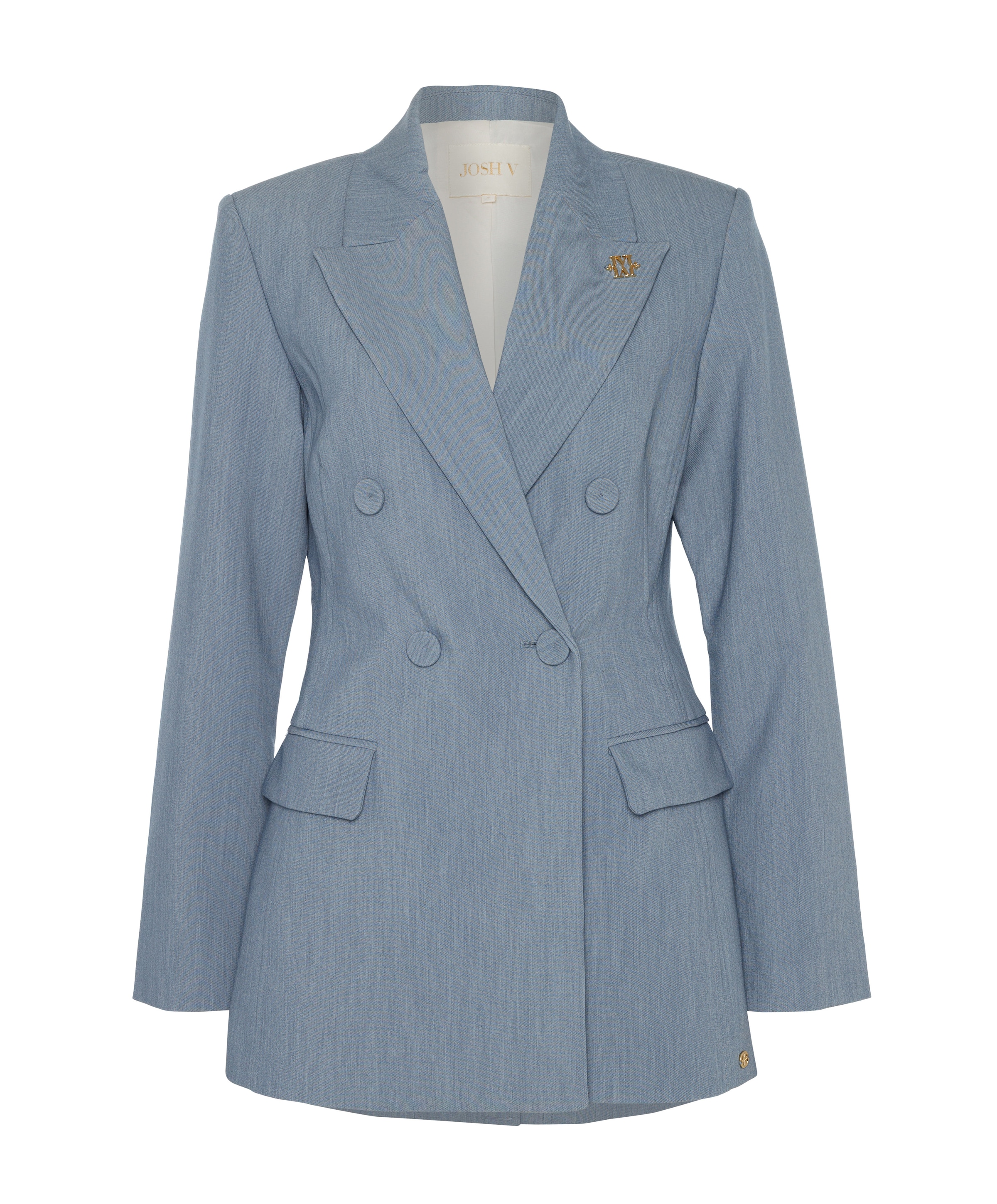 Dames blazer blauw