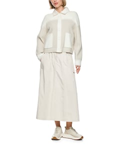 Dames vest beige