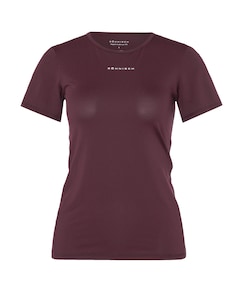 Dames t-shirt bordeaux